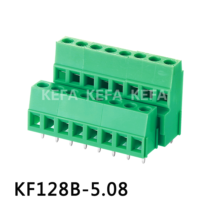 KF128B-5.08螺钉式PCB接线端子