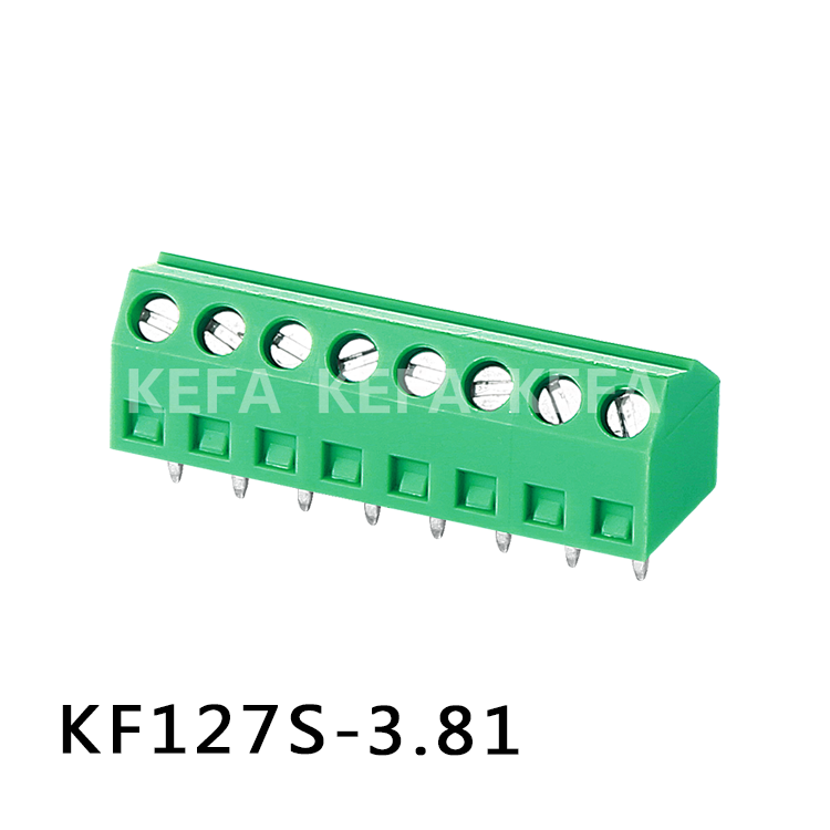 KF127S-3.81 螺钉式PCB接线端子