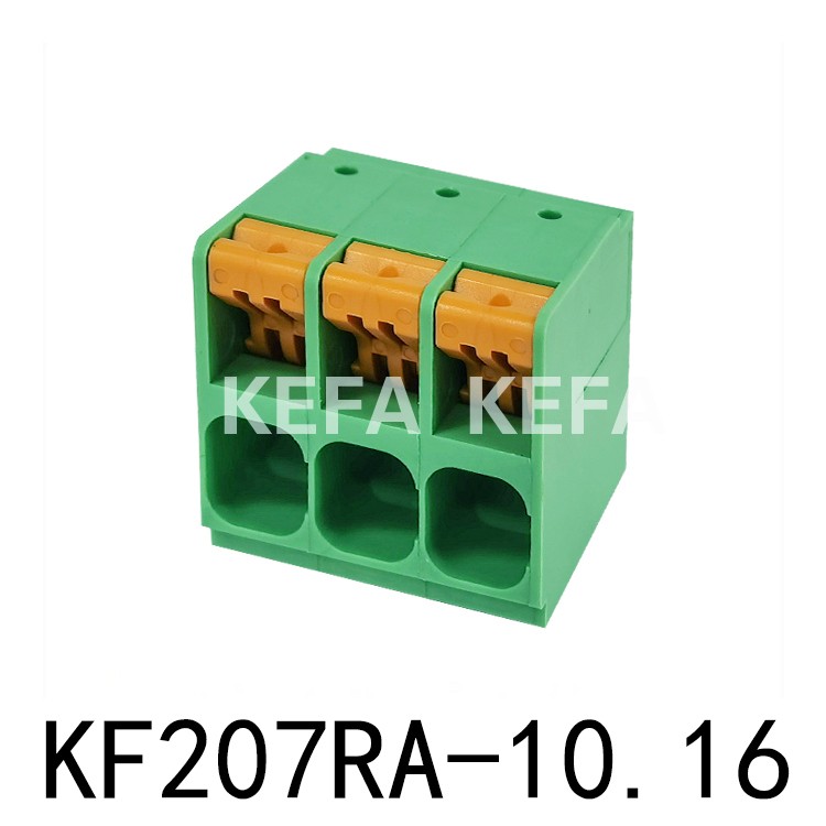 KF207RA-10.16 弹簧式PCB接线端子