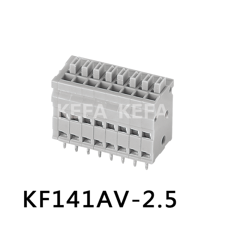 KF141AV-2.5 弹簧式PCB接线端子