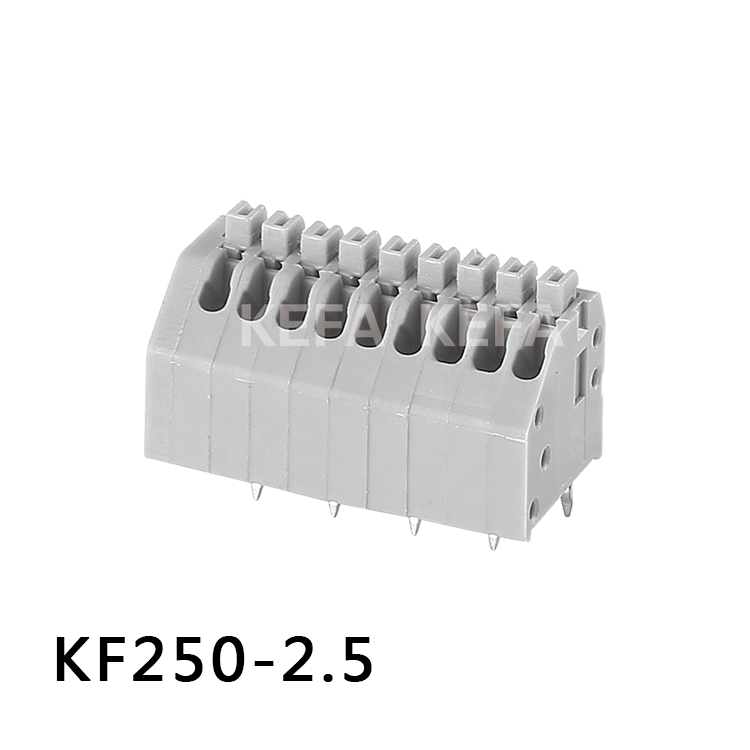 KF250-2.5 弹簧式PCB接线端子