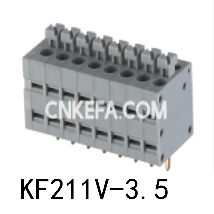 KF211V-3.5 弹簧式PCB接线端子