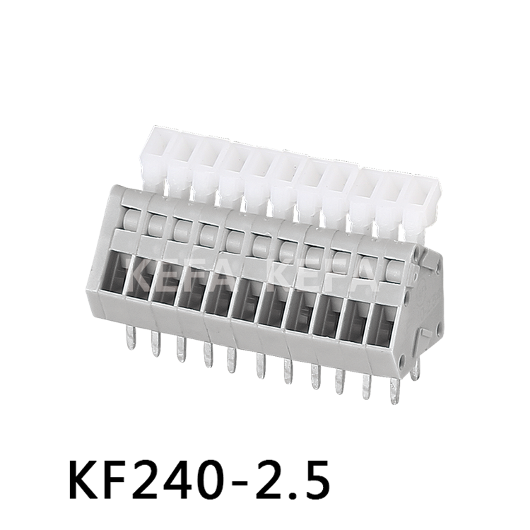 KF240-2.5 弹簧式PCB接线端子