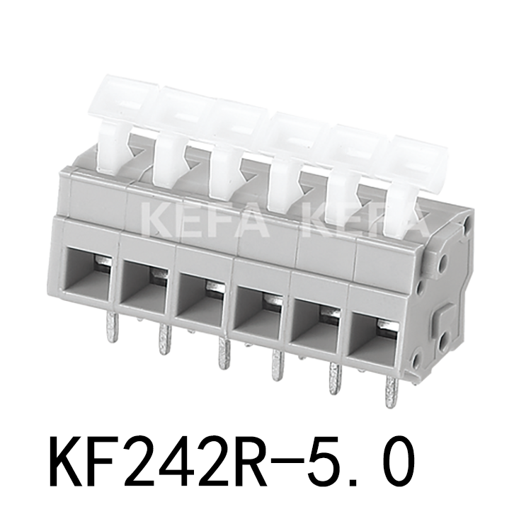 KF242R-5.0 弹簧式PCB接线端子
