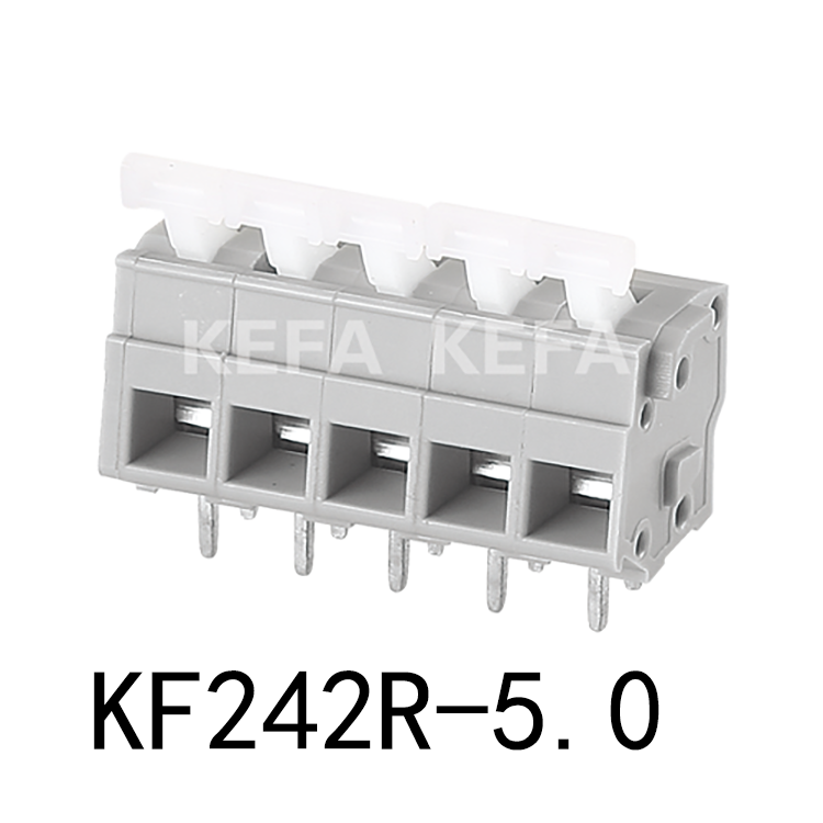 KF242R-5.0 弹簧式PCB接线端子2