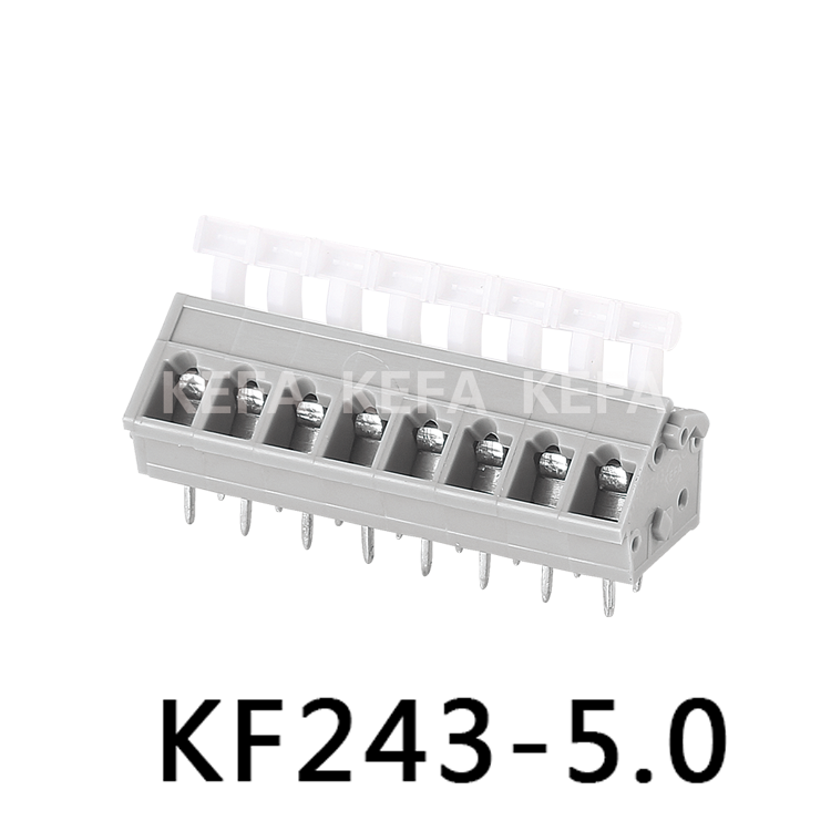 KF243-5.0 弹簧式PCB接线端子