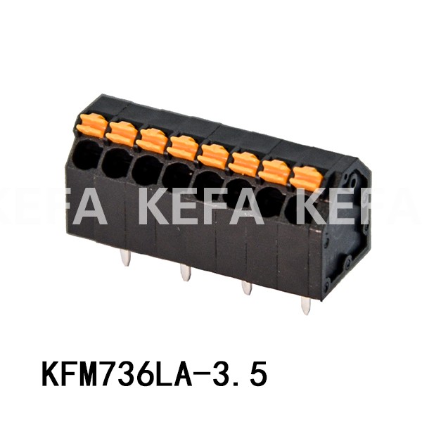 KFM736LA-3.5 弹簧式PCB接线端子