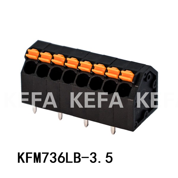 KFM736LB-3.5 弹簧式PCB接线端子