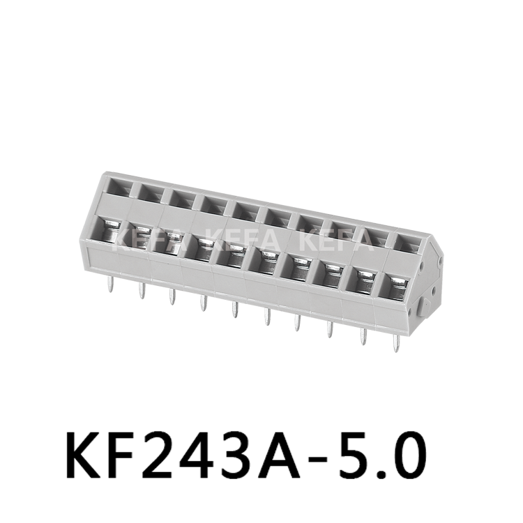 KF243A-5.0 弹簧式PCB接线端子