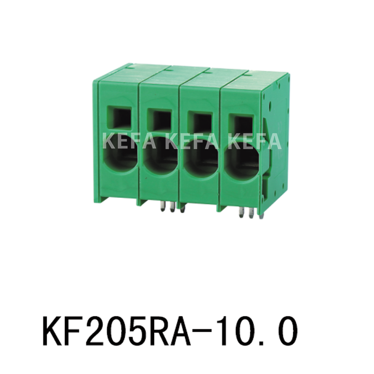 KF205RA-10.0 弹簧式PCB接线端子