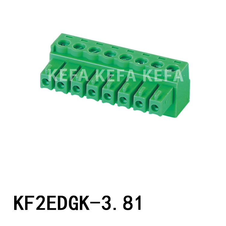 KF2EDGK-3.81 插拔式接线端子