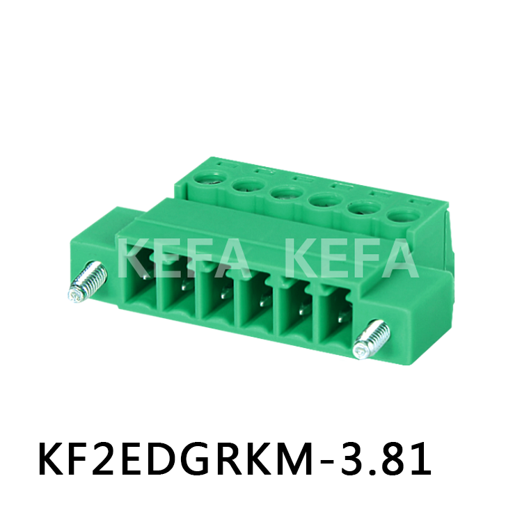 KF2EDGRKM-3.81 插拔式接线端子