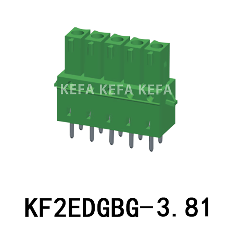 KF2EDGBG-3.81 插拔式接线端子