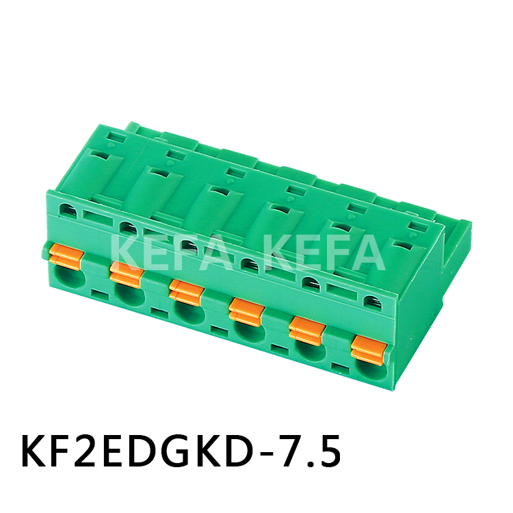 KF2EDGKD-7.5 插拔式接线端子