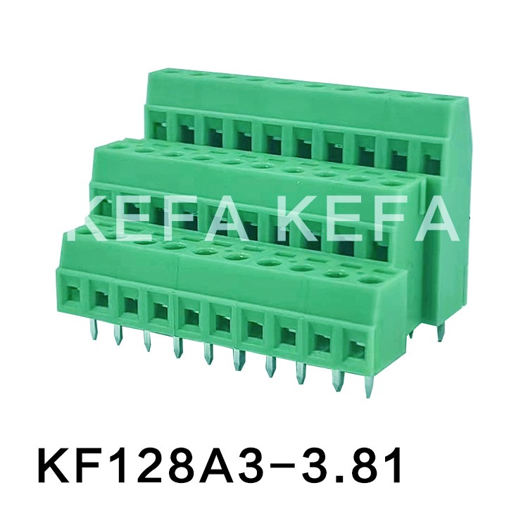 KF128A3-3.81 螺钉式PCB接线端子