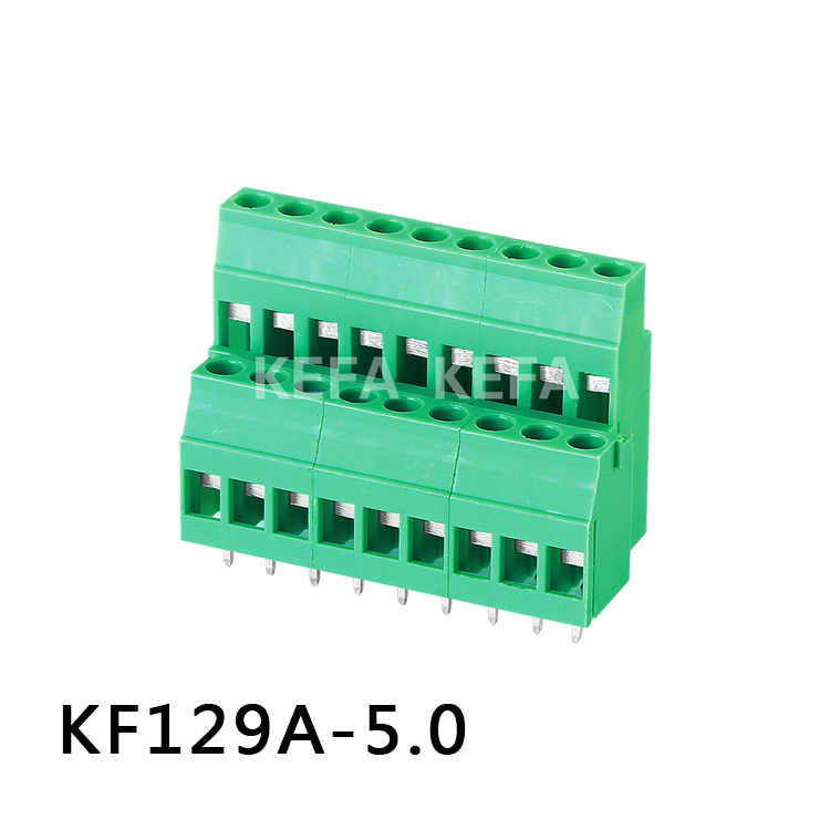 KF129A-5.0 螺钉式PCB接线端子