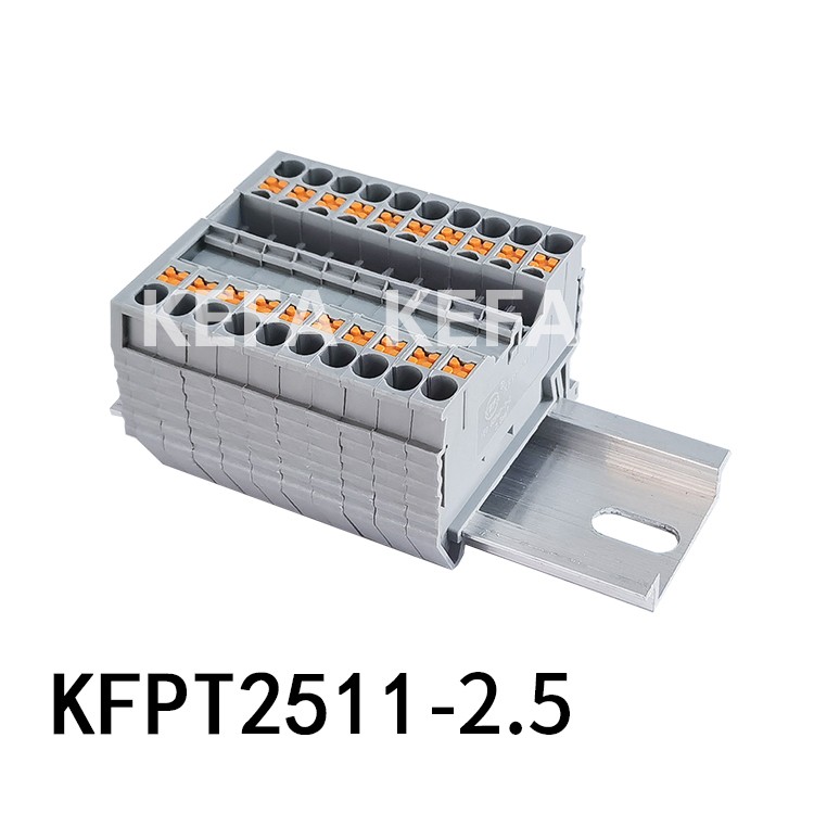 KFPT2511-2.5 轨道式接线端子