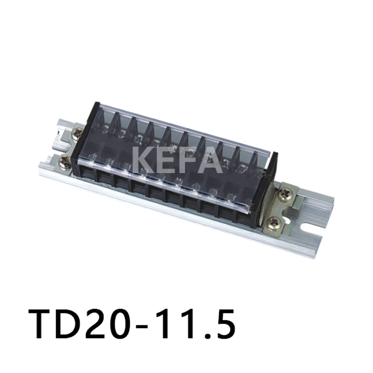 TD20-11.5 轨道式接线端子