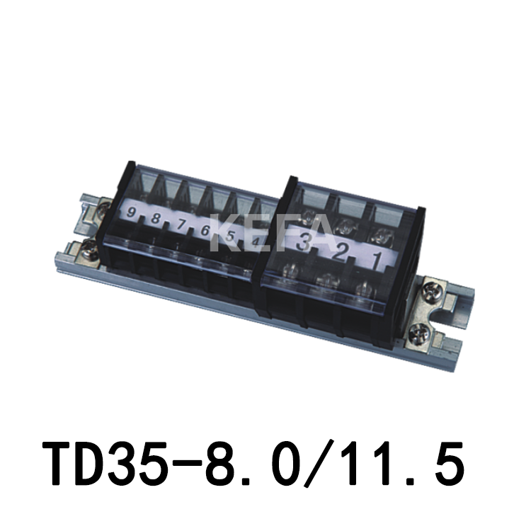 TD35-8.0/11.5 轨道式接线端子