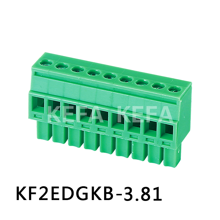 KF2EDGKB-3.81 插拔式接线端子