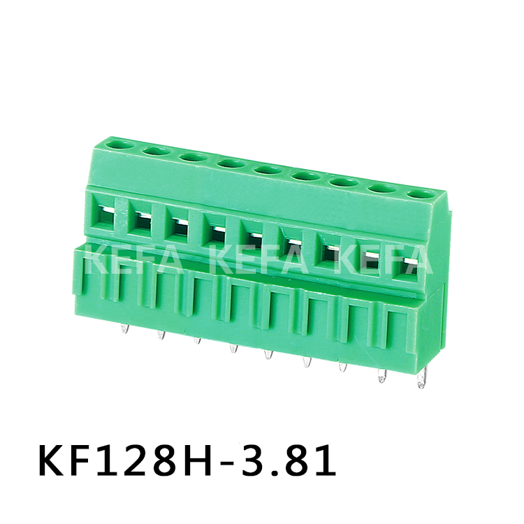 KF128H-3.81 螺钉式PCB接线端子