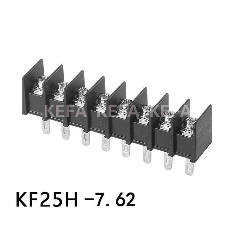 KF25H-7.62 栅栏式接线端子