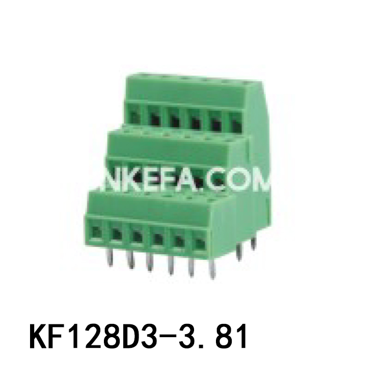 KF128D3-3.81 螺钉式PCB接线端子