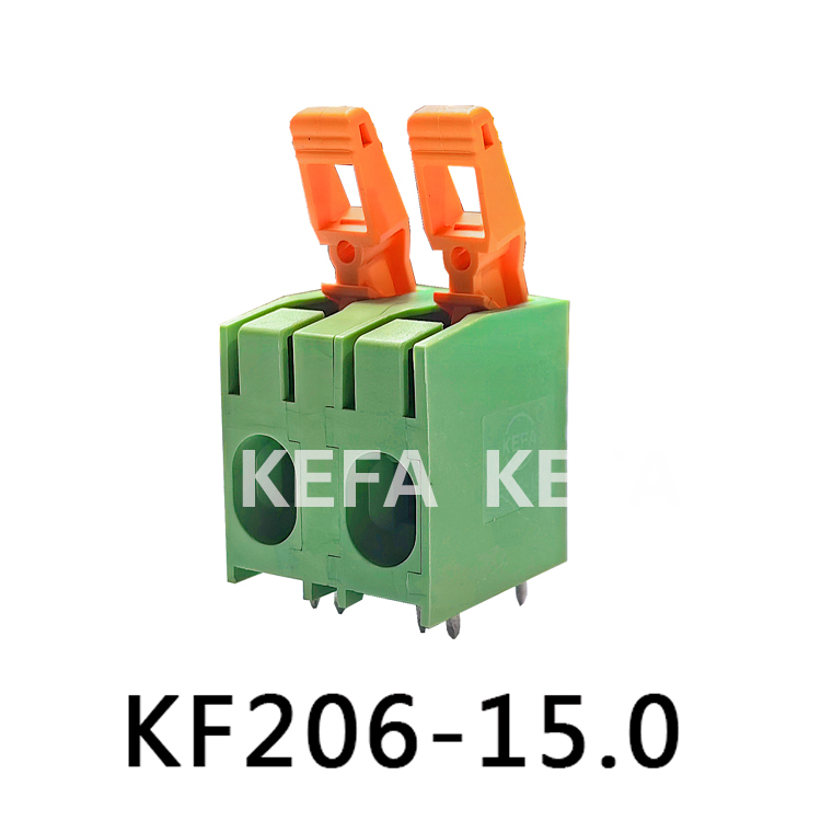 KF206-15.0 弹簧式PCB接线端子