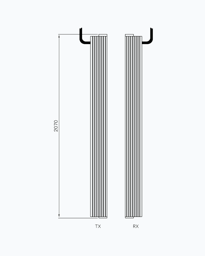 二合一电梯光幕(适用三菱型EN81-20)